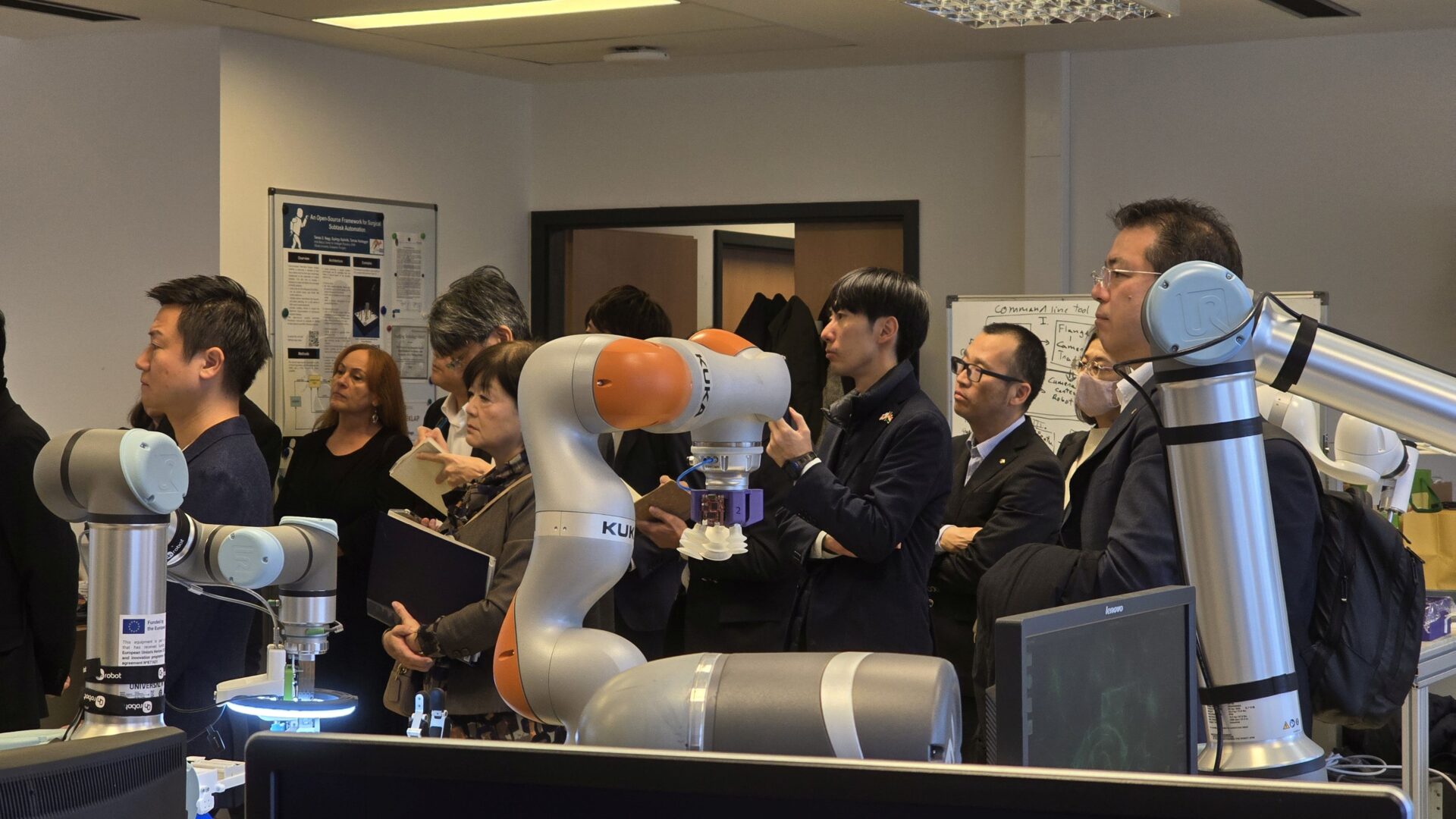 Japanese Delegation visiting Obuda University